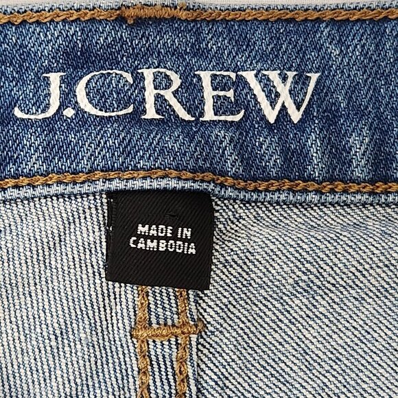 J.Crew Mid-Rise 90'S Classic Straight Leg Jeans Women's Size 27 - Picture 6 of 9